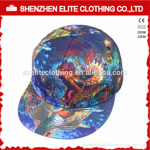 High Qaulity Fancy Custom Printed Snackback Baseball Cap